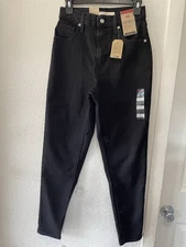 Pantalon Negro Para Mujer Levi’s Hihg-waisted Mom Jeans