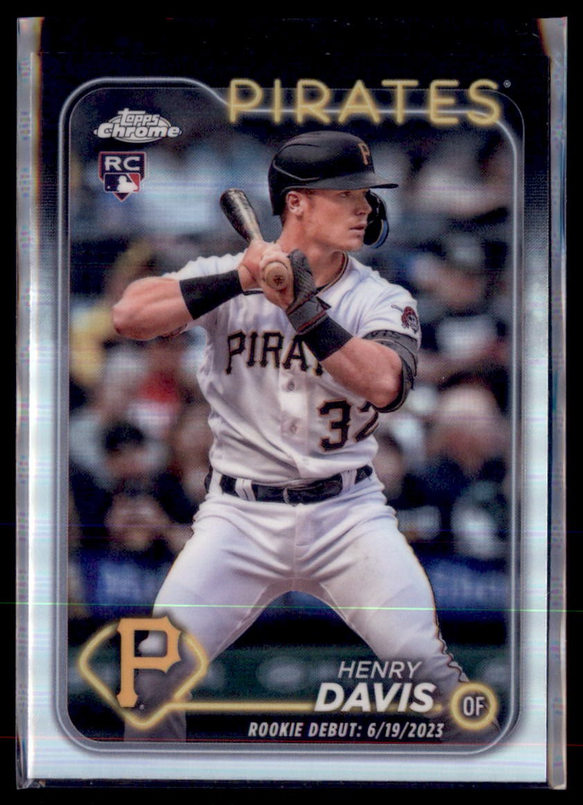 2024 Topps Chrome Update Refractor Henry Davis Pittsburgh Pirates (RC) #USC128