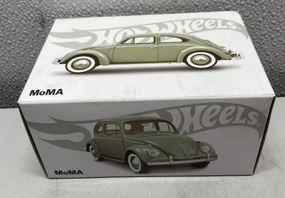 Hot Wheels RLC MoMA Volkswagen VW Beetle Bug Green Type 1 Sedan
