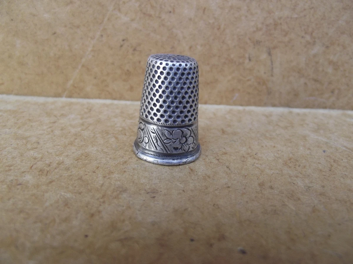 Charm (pendentif) Ciseaux Et Dé à Coudre En Argent 925/1000 - Neuf Avec étiquettes