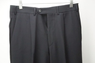 Corneliani Master 100% Wool Dark Blue Dress Pants Trousers 46 EU Brand NEW