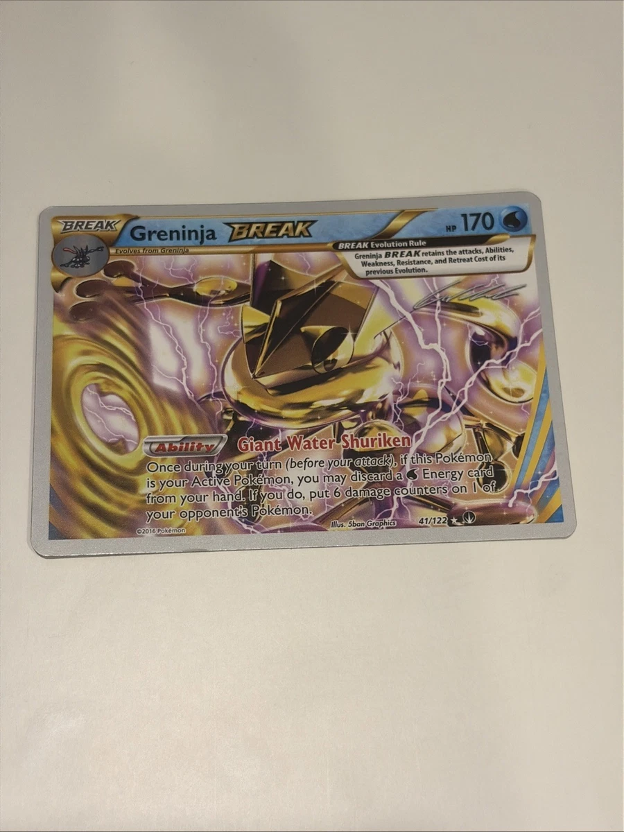 Greninja Break Pokémon TCG Cards for sale | eBay