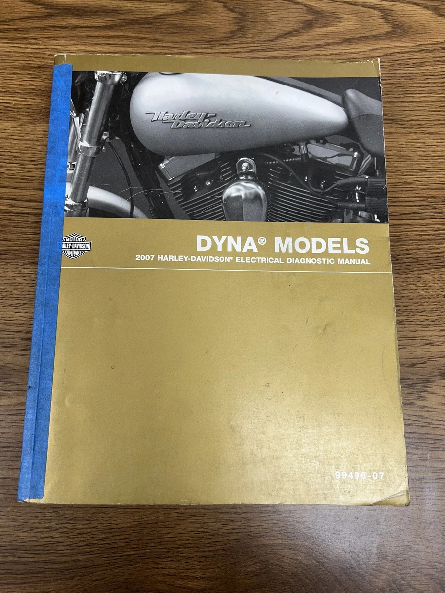 Harley Davidson Dyna 2007 Repair Motorcycle Manuals and Literature