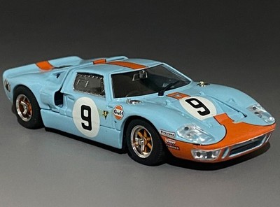 Bang 1/43 Ford GT40 MKI JWA Gulf Oil #9 Winner 24h Le Mans 1968