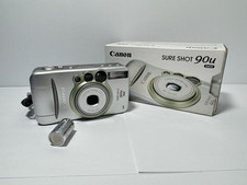 Canon Sure Shot 90U 35mm Point Shoot Film Camera W/ Original Box