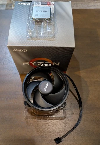 AMD Ryzen 5 3600 6-Core 12-Thread Desktop Processor, Used, with Wraith Spire