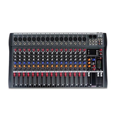 High-Performance 16-Channel DJ Audio Mixer with Low MOQ for Live Performances