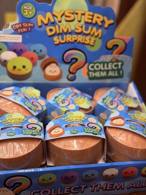 Mystery Dim Sum Surprise Bao Buddy Blind Pack Stretchy Food Theme Figure Age 3+