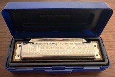 Vintage Hohner Blues Harp MS Diatonic Harmonica Key of C Mint Condition NEW