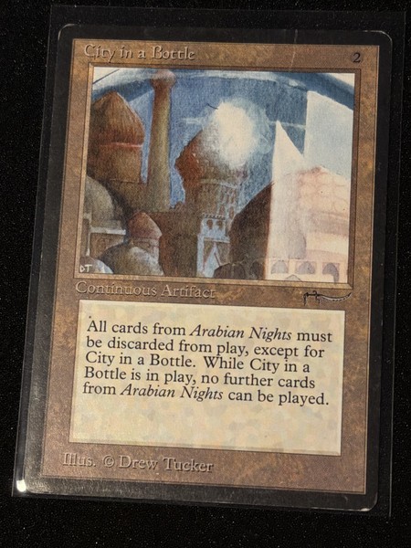 City in a Bottle - Magic: The Gathering MTG - Played HP