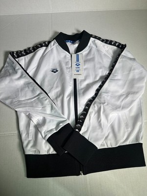 Arena  Jacket Sport jacket, Streetwear womens relax IV blk silver sz XS