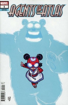 Agents of Atlas (3rd Series) #1C VF/NM; Marvel | Skottie Young Variant - w/Bag+B