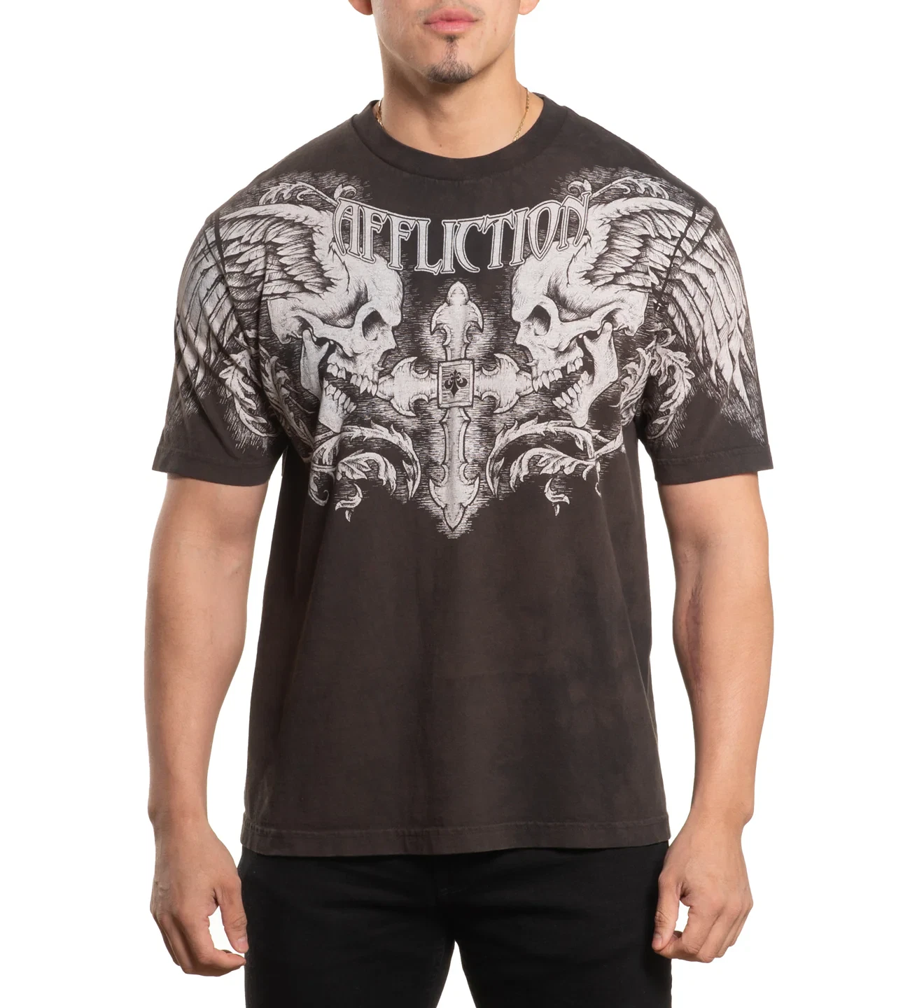 Affliction Men's T-shirt Winged Up
Opens in a new window or tab