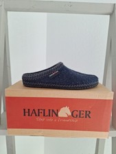 Haflinger Classic Slipper Navy Size 36