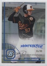 2022 Bowman Heritage Chrome Prospect Refractor 55/99 Maikol Hernandez Auto 0v1l