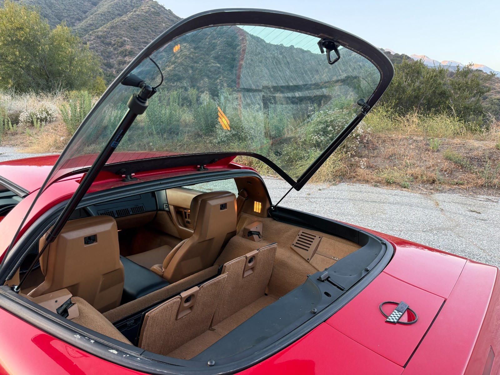 1991 Red Chevrolet Corvette   | C4 Corvette Photo 5