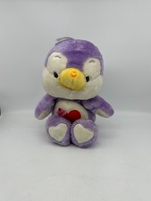 Vintage 1984 Care Bear Cousins Cozy Heart Penguin 13" Plush Stuffed Toy Kenner