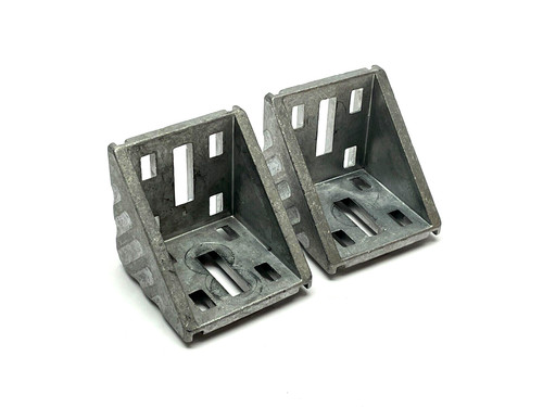 Bosch Rexroth 3842523546 Gusset 60x60 Die-Cast Aluminum LOT OF 2