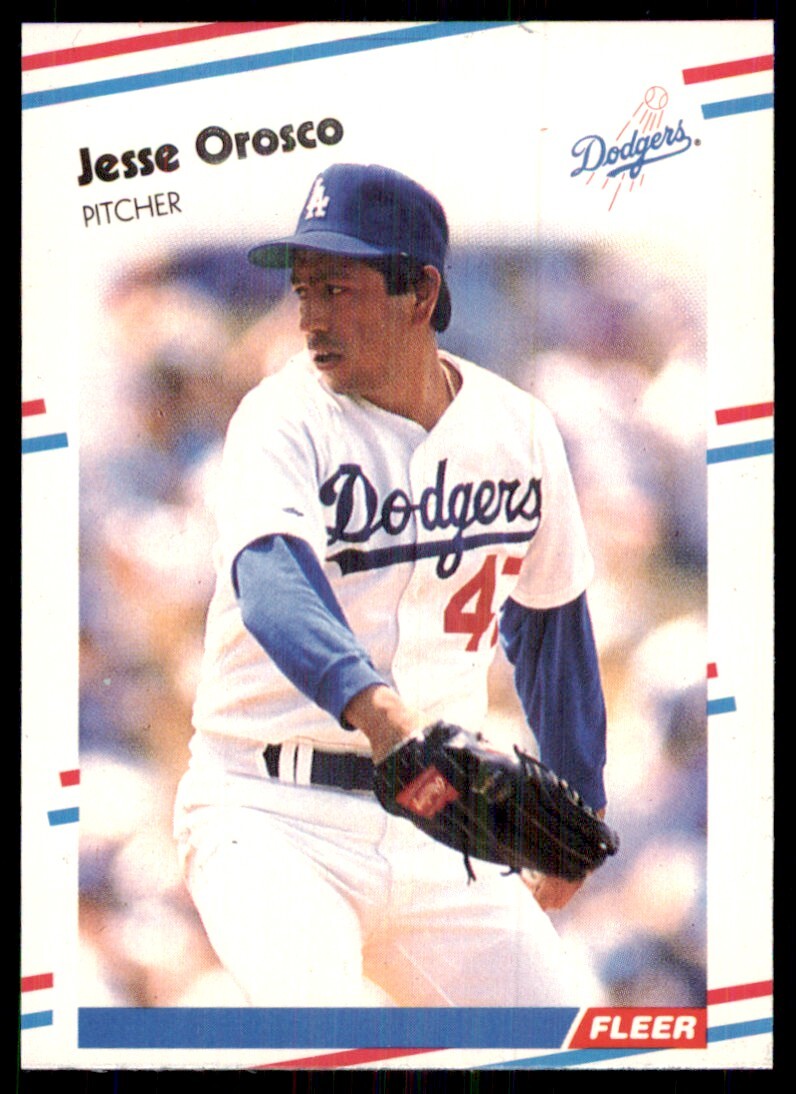 1988 Fleer Update Jesse Orosco Baseball Cards #U-96