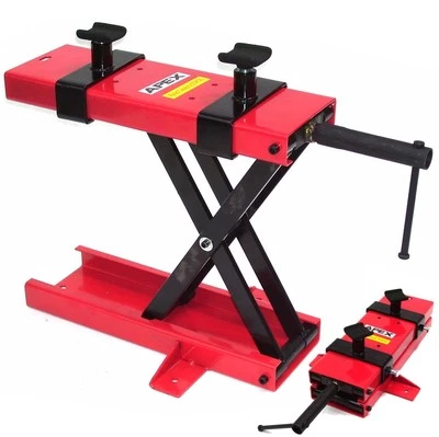 APEX Bequille d'atelier 500kg pour leve 06051 moto cric hydraulique elevateur 0,5 to