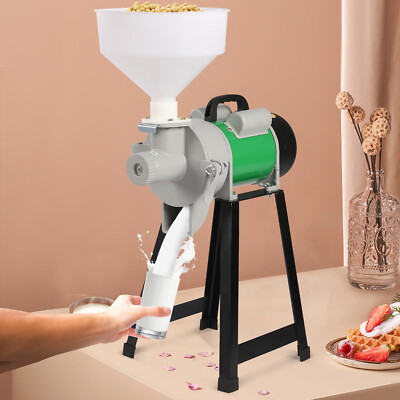 110V Electric Grinder Mill Grain Corn Wheat Feed/Flour Wet&Dry Cereal Machines