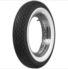 Coker Classic 2 Whitewall 500-16 Motorcycle Tire Beck 1309016 Equivalent