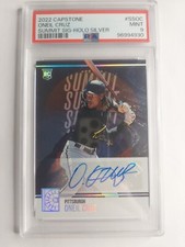 2022 Panini Capstone #4 Oneil Cruz Summit Auto Rookie RC PSA 9 Mint