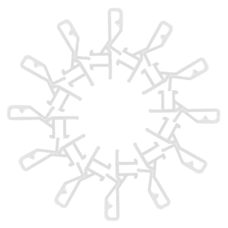 20 Pcs Blind Valance Clips Channel Cover Replacement eBay