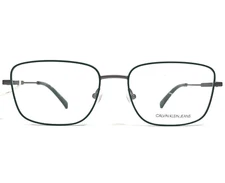 Calvin Klein Jeans Eyeglasses Frames CKJ20104 304 Gray Green Square 56-18-145