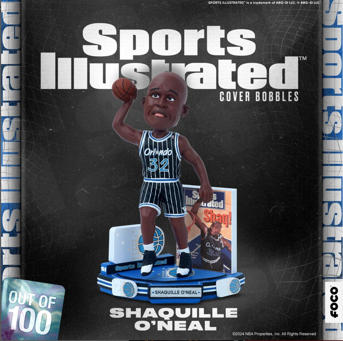 Shaquille O'Neal Orlando Magic Shaq Sports Illustrated Cover