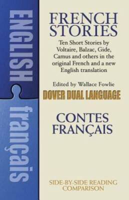 #ad French Stories Contes Franß§ais A Dual Language Book English and Fre GOOD $4.36
