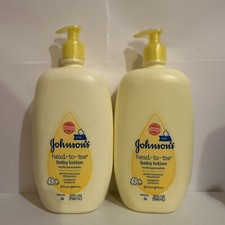 Lot of 2 Johnson's Head-to-Toe Baby Lotion, New Formula, 27fl oz NEW