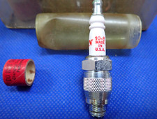 Vintage Antique Auburn Spark Plug Assortment In Tubes Collectible - Sold Each