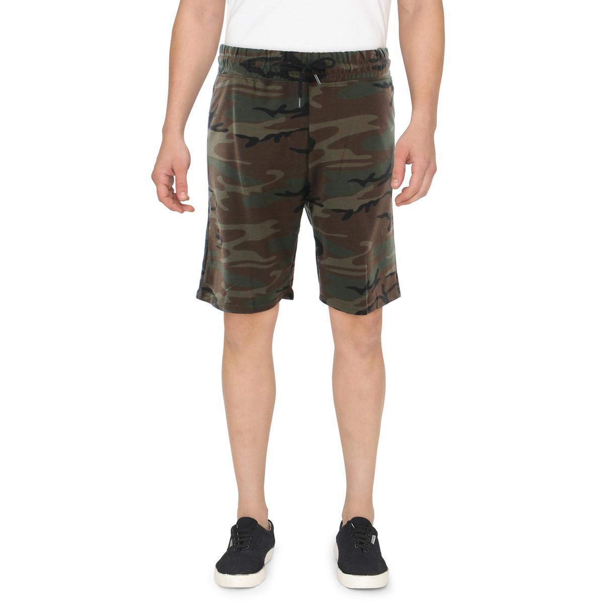 Galaxy Мужская зеленая камуфляжная миди-рубашка с плоской передней частью L BHFO 9768 2090₽