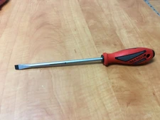 Matco Tools SPO/G/R128CA Germany 8x3/8 Flat Slotted Screwdriver Red
