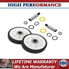 303373K 2 PCS For Maytag Dryer Roller Wheel Drum Support Kit for 12001541/312948