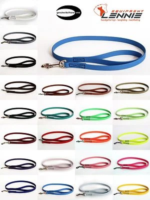 Biothane Führleine Hundeleine Kurzführer Handschlaufe genäht o. geflochten