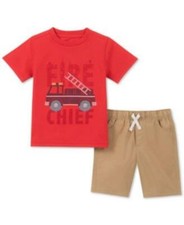 Kids Headquarters Toddler Boy Assorted T-Shirt Shorts Set Sz 6 20.99 TINI