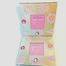 Disney Princess Connoisseur Picture Frame Silver Pink Floral 3x3 — listing 2