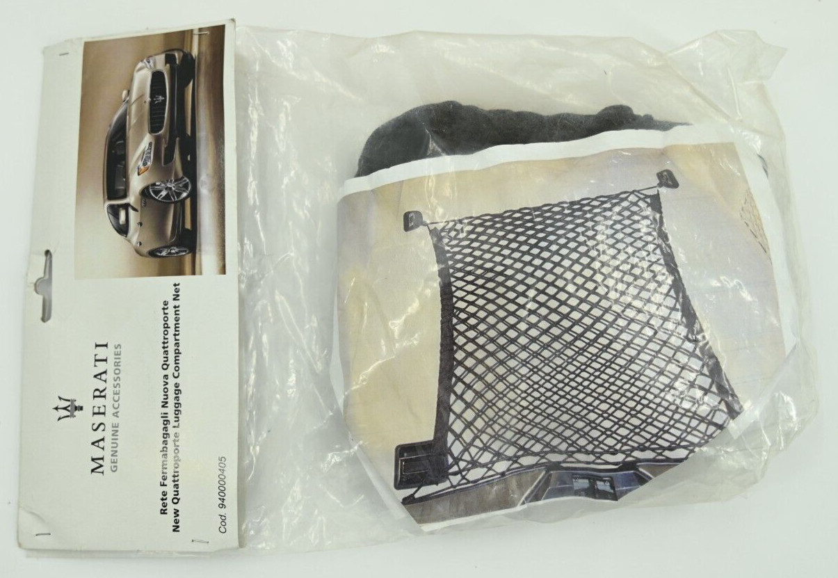 Genuine OEM Maserati Quattroporte Luggage Compartment Net P/N 940000405