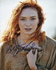ELEANOR TOMLINSON signed Autogramm 20x25cm POLDARK in Person autograph COA