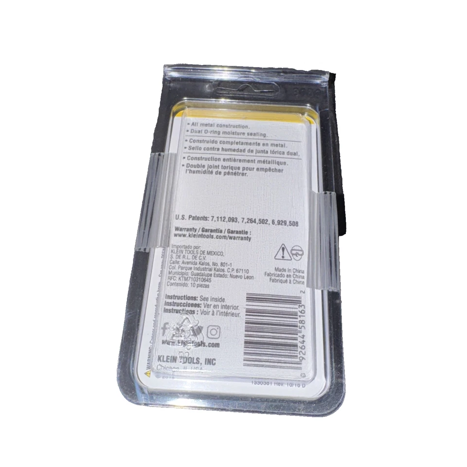 Weatherproof F-Compression Connectors RG6 10-Pack - Image 3 of 3