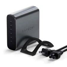Satechi 200W 6-Port GaN Charging Station 2 140W USB-C & 4 USB-C Fast Charging