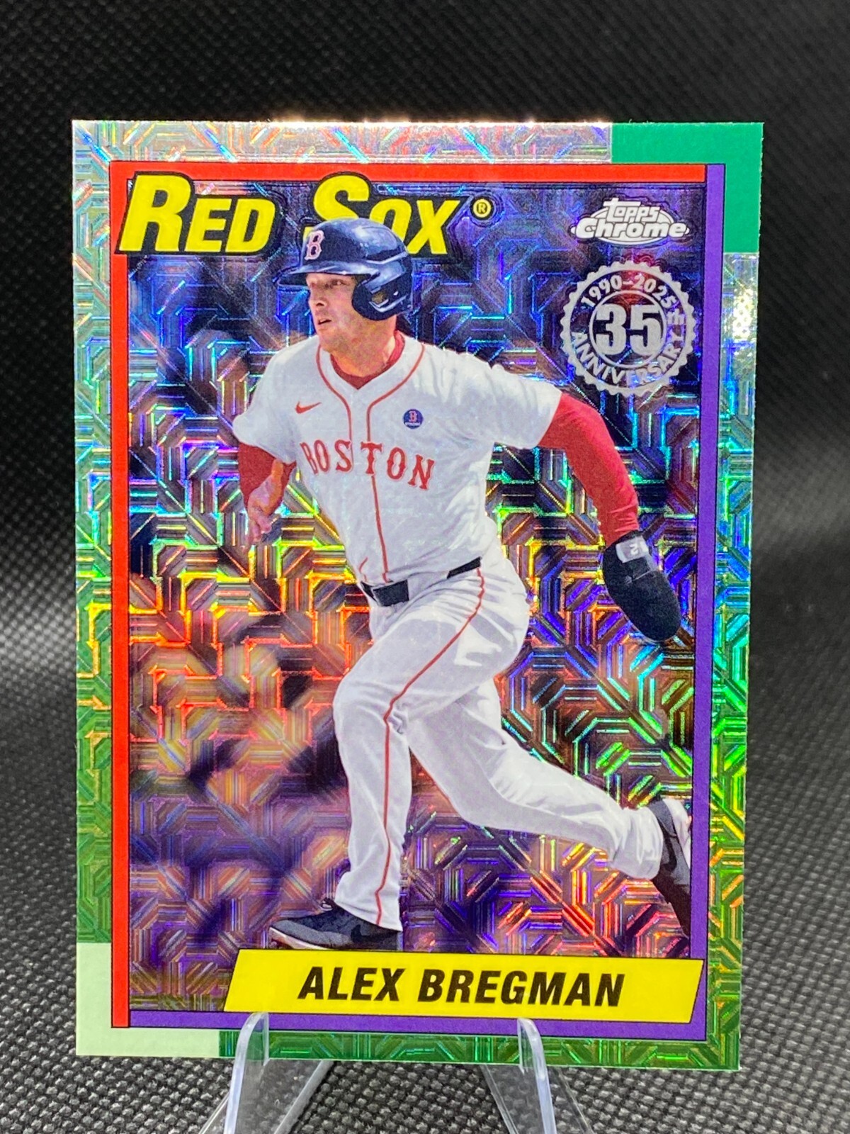 2025 Topps Series 2 Alex Bregman 1990 Chrome Mojo #T90C-119