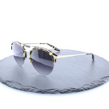 Authentic Barton Perreira Women s Sunglasses "AURORA" 53-21-143 HEC GOL VIDEO 