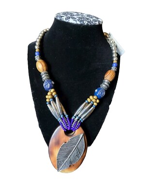 Arus By Treska Native American Beaded  Necklace, 26'', L