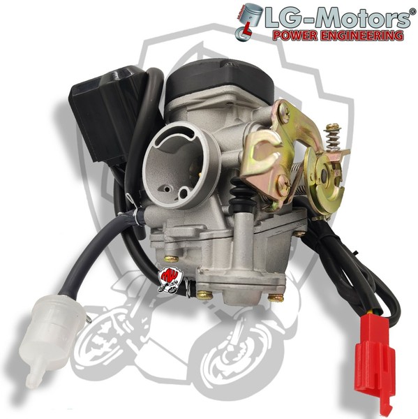 Carburetor 4T Voll Starter Piaggio Liberty 50 4T Sport 2007 2008-image