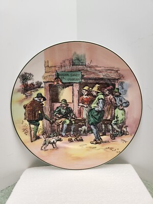 Royal Doulton English China 10.5'' Collector Plate Roger Solem El Cobler, D6302