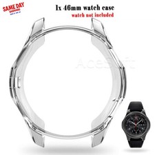 Clear Soft TPU Watch Case Protector Cover for Samsung Gear S3 Frontier SM-R765A