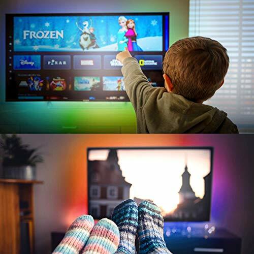 NEW! LED Strip Lights for 56''-75'' TV & Remote App Control TV Backlight Color - Picture 3 of 7